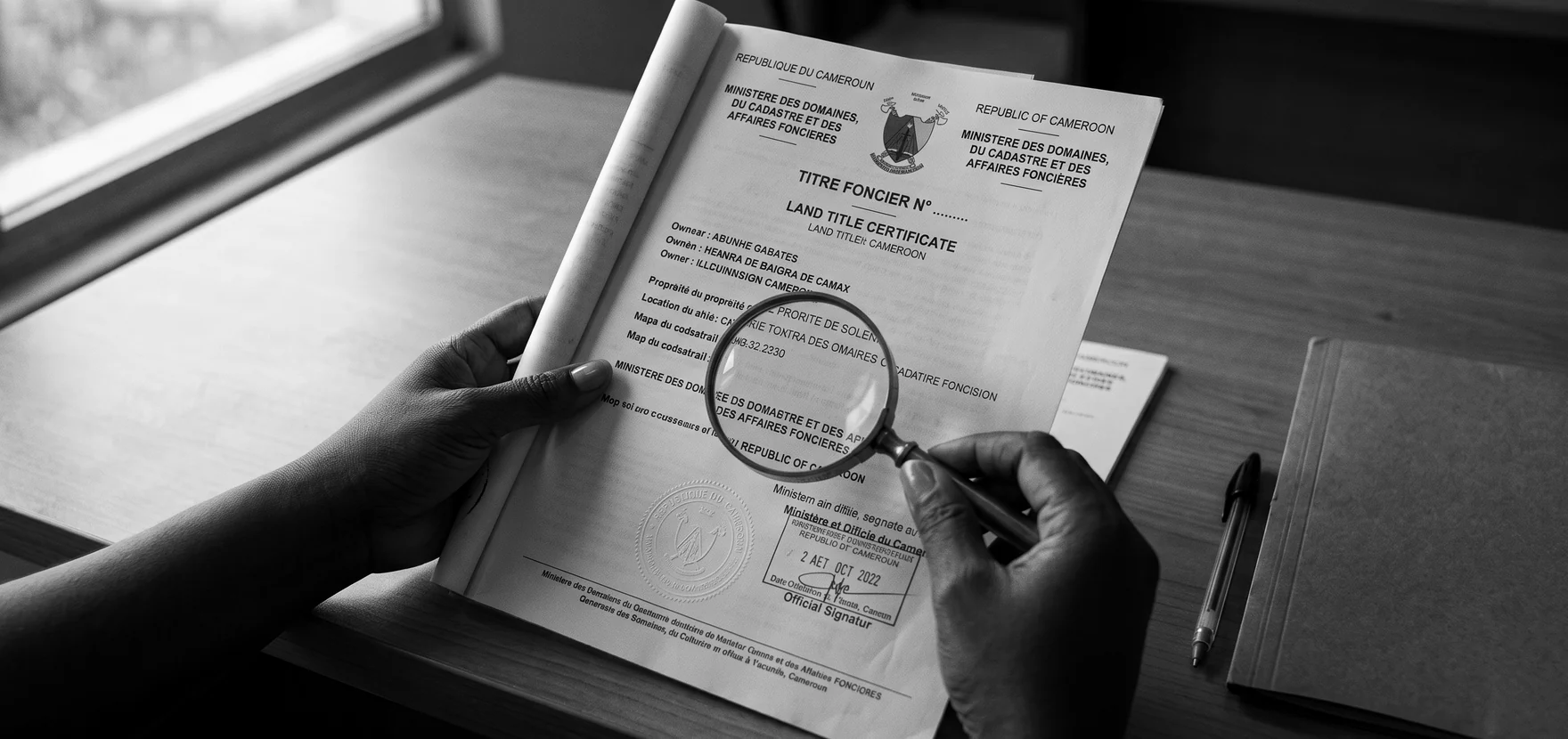 How to check that land really has a land title