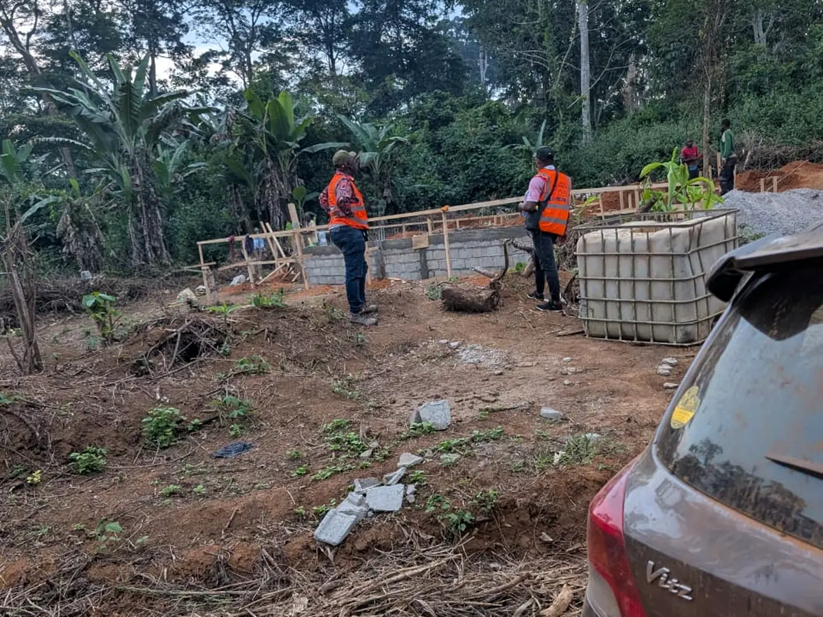 Mfou — behind the Mfou Technical High School